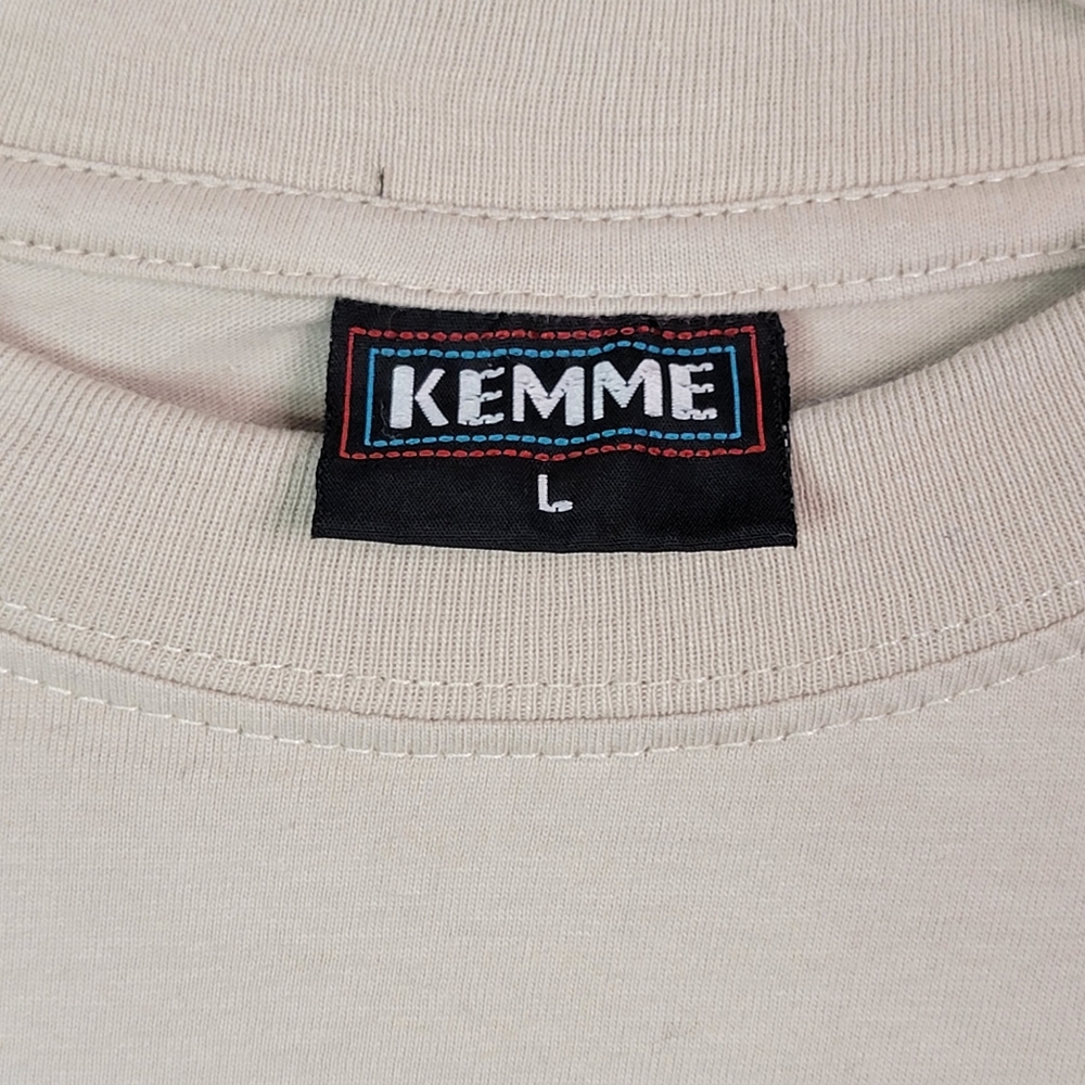 Kemme Amsterdam Holland Vintage Crested Logo Graphic Tee T-Shirt Men's L - Picture 7 of 10